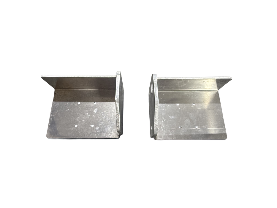 Aluminum DOUBLE Tail Light Housing, HEAVY DUTY, Step and Transom Tie Down, Bolt On, 8" Light Kit