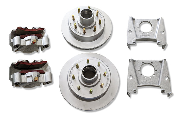 Hydrastar 7K Axle, 8 Lug Integral Trailer Disc Brake Kit (1/2 in.)
