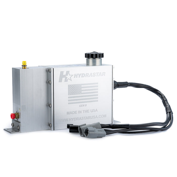 Hydrastar GEN 8® MARINE Electric Over Hydraulic (EOH) Plug In Play Actuator w/ NO CAM Required - 7 RV Plug Connection - Hydrastar