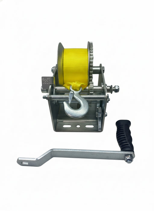 Remote Winch Stand Adjustable, Assembly, Heavy Duty Post, 48" Max Length, Complete Kit