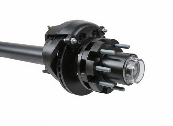 Hydrastar Spring Axle 10.0K GD -with Dual Piston Caliper Disc Brakes Pre Installed