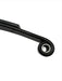 Trailer Leaf Spring - Double Eye - 3 Leaf - #1850 Capacity - 1.75"W x 20.25"L - 5155H - Black Finish - Hydrastar