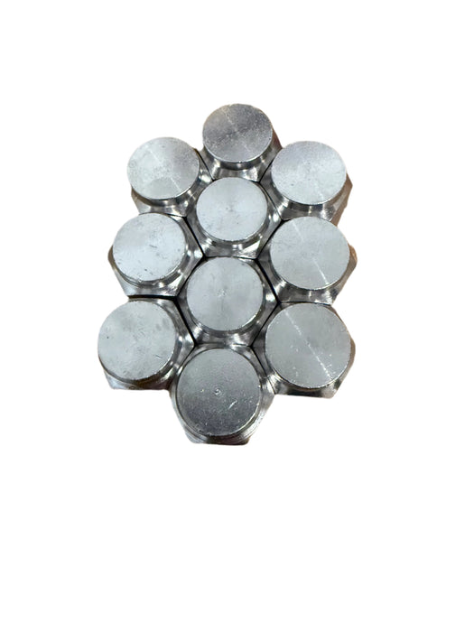 Enclosed Lug Nut 1/2-20" x 1-5/8" - Stainless Lug Nuts {10 PACK}