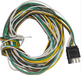 4 Way Flat Wiring Harness, 35 Foot, Full Length Ground, (Brown, Green, Yellow, White) - Hydrastar