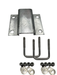 Y Guide Bracket - 2" Hat Bracket - 7GA Hot Dipped Galvanized - Hydrastar