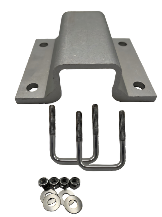 Y Guide Bracket - 2" Hat Bracket - Extruded Aluminum