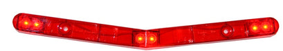 LED ID Tri-Bar Bar Light, V Bend Crossmember - Hydrastar