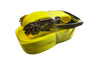 Heavy Duty 2"x30' Ratchet Strap, Yellow Strap, With Flat Hook - Hydrastar