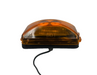 Amber LED Clearance Light, Stud Mount, Self Grounded, Submersible - Hydrastar