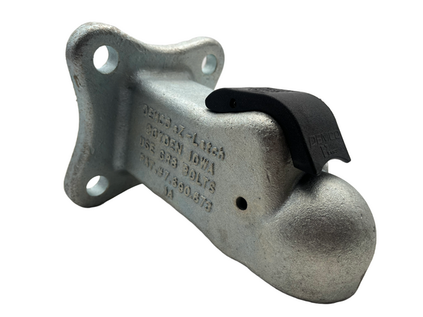 Hydrastar 2-5/16" Coupler Bolt On, Adjustable Flat Mount, Demco EZ Latch, 25,000 Capacity