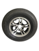 Tire and Wheel Assembly, ST205/75R14, Load Range D, 8 Ply, 5 on 4.5", Aluminum Wheel - Hydrastar