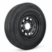 Tire and Wheel Assembly, ST225/75R15, Load Range E, 10 Ply, 6 on 5.5", Black Wheel - Hydrastar