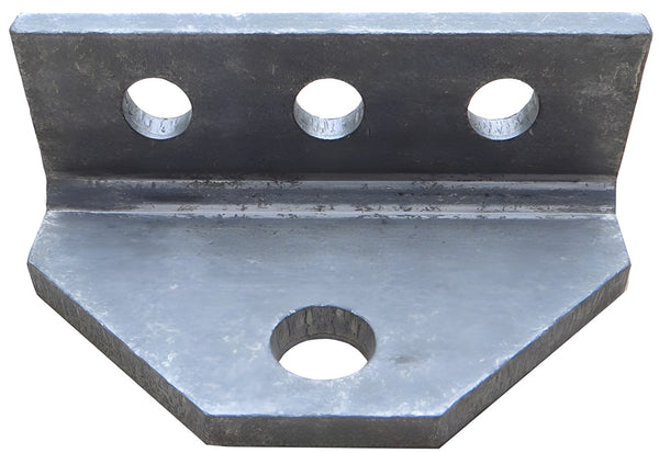 Hydrastar Top Aluminum Angle Bracket, Swivel, Aluminum 1/2" Hole