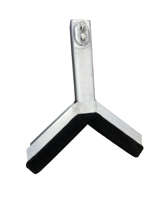 Carpeted Bunk Bow Stop, Aluminum, HD Support , Height Adjustable