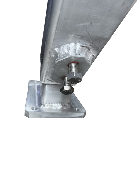 Carpeted Bunk Bow Stop, Aluminum, HD Support , Height Adjustable