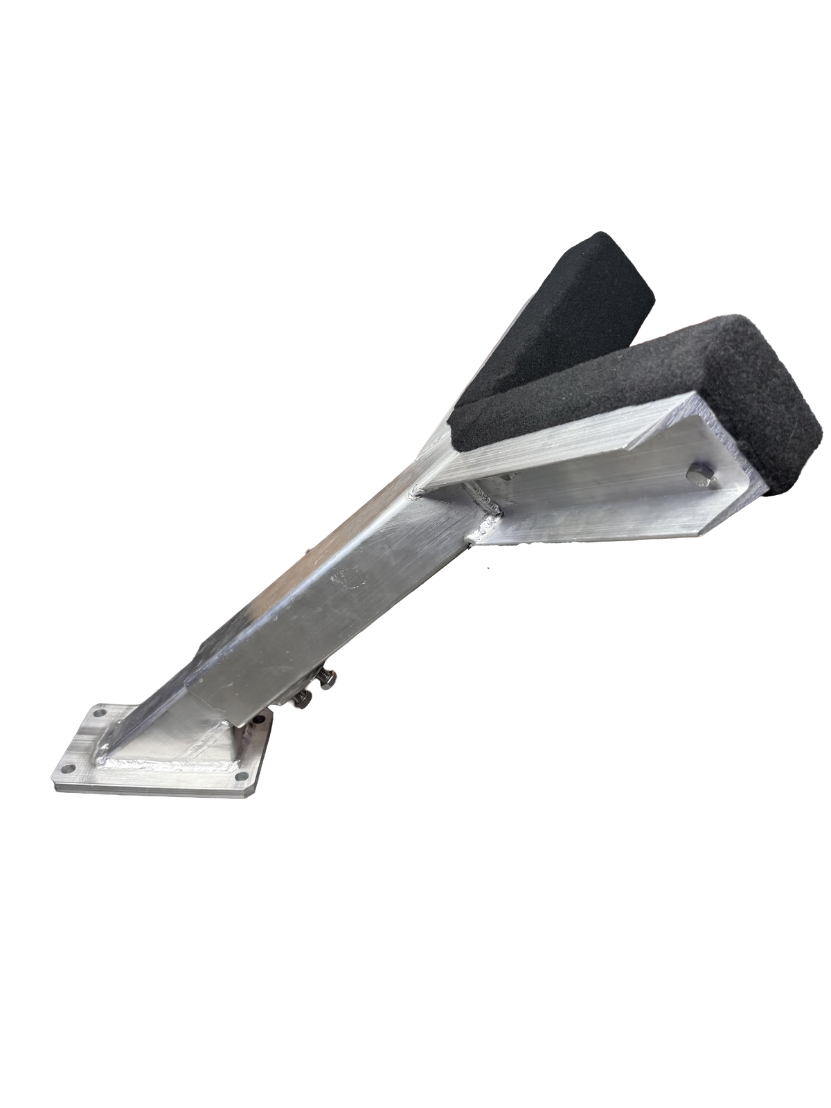 Carpeted Bunk Bow Stop, Aluminum, HD Support , Height Adjustable