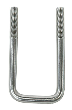 Stainless Steel Ubolt, 1/2-13" x 2-1/16" x 5-1/4" - Hydrastar