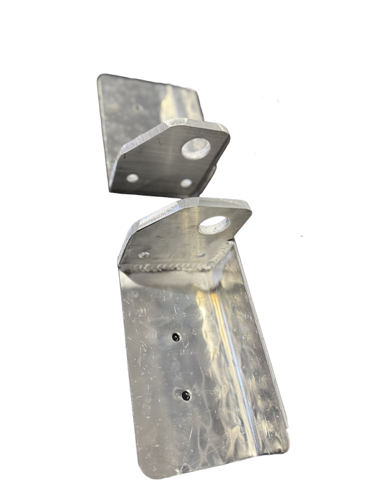 6" Low Profile Aluminum Tail Light Housing, Step and Transom Tie Down, Bolt On, LED Light Kit