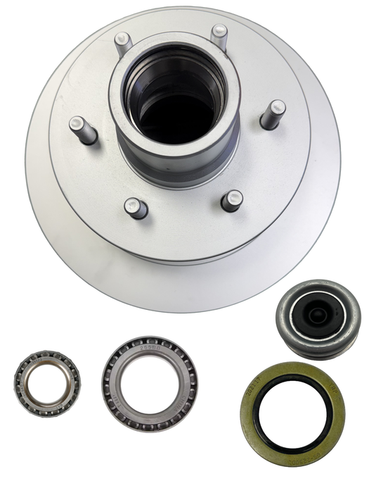 Hydrastar Meher 6.0 K lbs. Axle Integral Dacromet Coated Trailer Rotor (UFP Type)