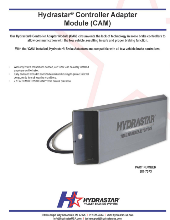 Hydrastar® Controller Adapter Module (CAM) - Hydrastar