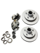 Meher® 3.5K Axle, 5 Lug Integral Trailer Disc Brake Kit (1/2 in.) - Hydrastar