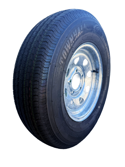 Tire and Wheel Assembly, ST185/80R13, Load Range C, 6 Ply, 5 on 4.5", Galvanized Wheel