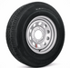 Tire and Wheel Assembly, ST225/75R15, Load Range E, 10 Ply, 6 on 5.5", Silver Steel Wheel - Hydrastar