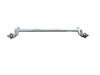 Galvanized Torsion Axle - Straight, 3.5k, 22 Deg Down, 5 Lug, 95HF - 80OSB - Hydrastar