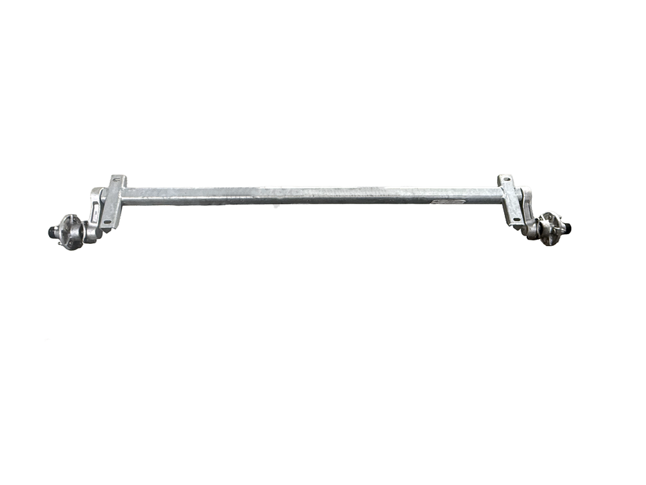 Galvanized Torsion Axle - Straight, 3.5k, 22 Deg Down, 5 Lug, 95HF - 80OSB - Hydrastar