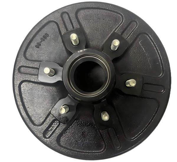 Hydrastar Brake Hub and Drum - 5.2k - 6k Axle - 6 on 5.5" Bolt Pattern - 12" Drum