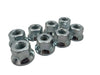 Flange Lug Nut 5/8"-18 - Clear Zinc - Hydrastar