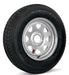 Tire and Wheel Assembly, ST205/75R14, Load Range D, 8 Ply, 5 on 4.5", Galvanized Wheel - Hydrastar